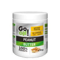 Peanut Butter 470g, Go On Nutrition