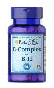 Puritan's Pride B-Complex B-12 180 табл